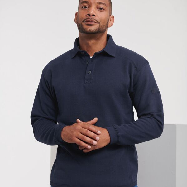 Heavy-duty collar sweatshirt Thumbnail