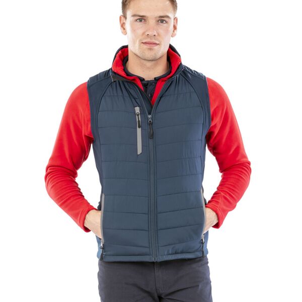 compass padded softshell gilet. Thumbnail